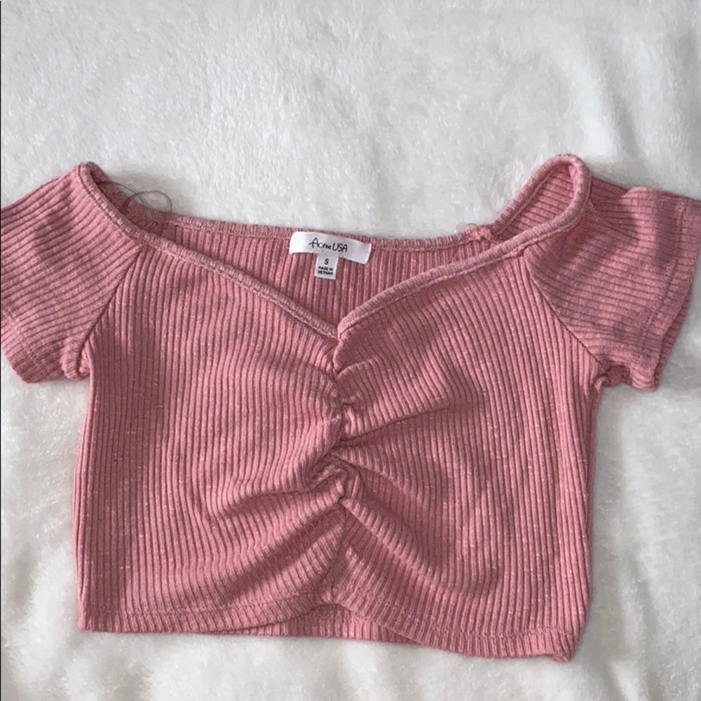 Jeans Warehouse Pink Top